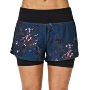 Sweaty Betty | Contour Challenge 4" Floral Shorts Womens XS